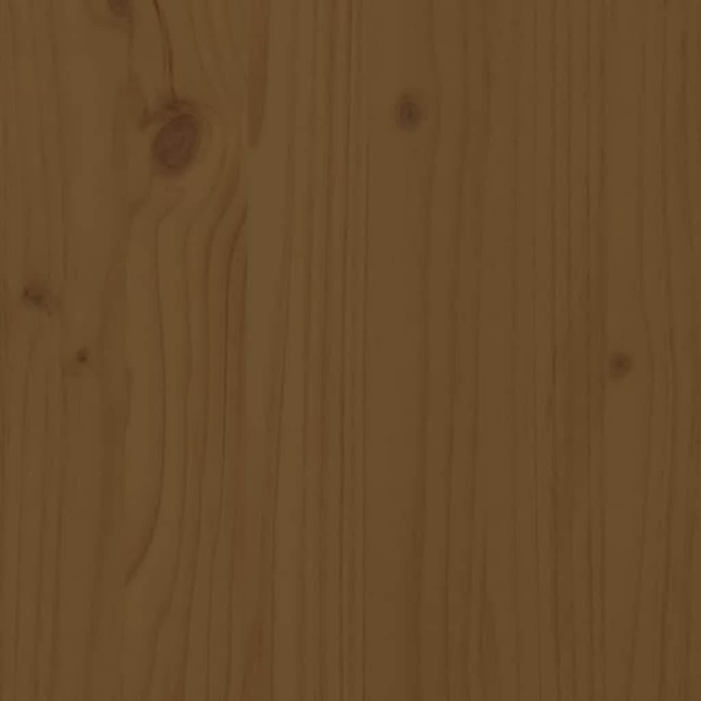 Поставка дърва за огрев меденокафява 33,5x30x110 см бор масив