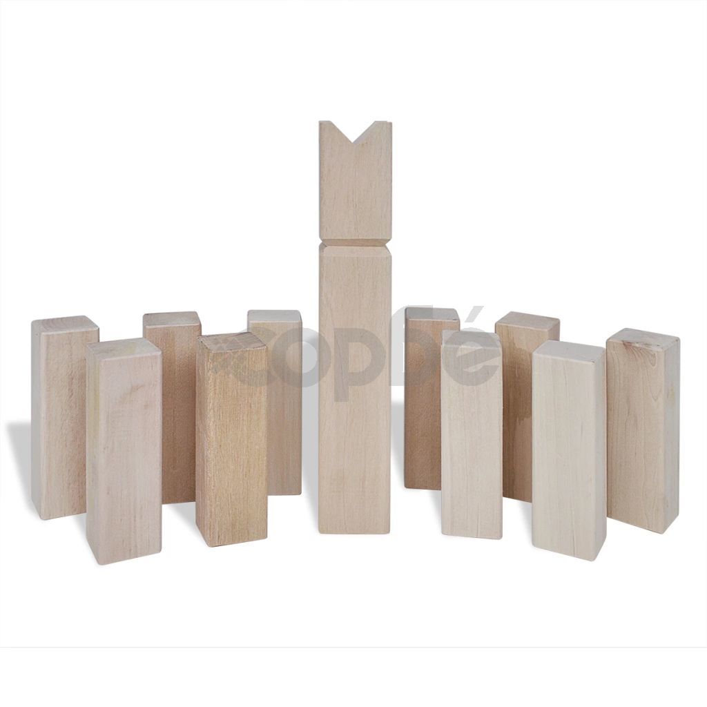 Дървен комплект за игра Куб