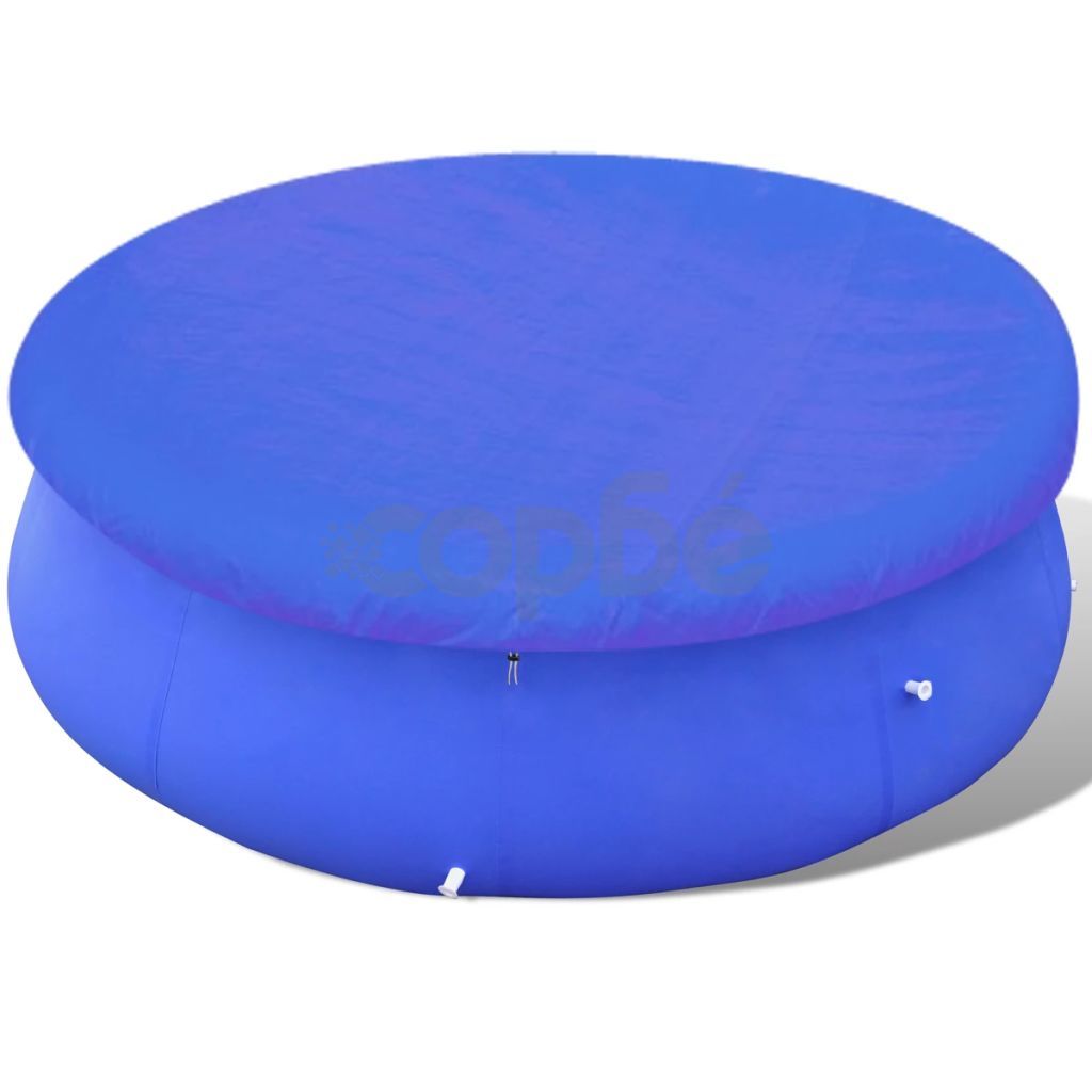 Покривало за басейн от PE, кръгла форма, 540 см, 90 г/м2