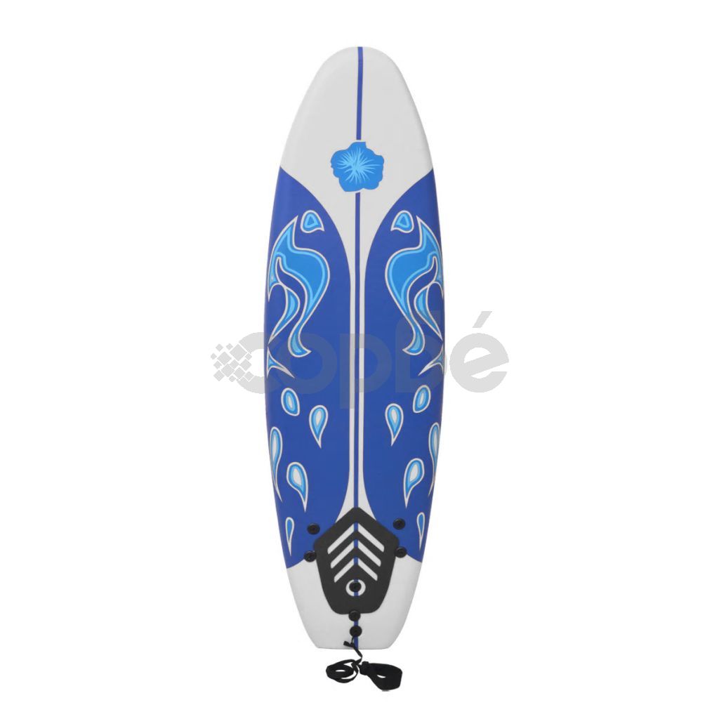 Дъска за сърф, синя, 170 см