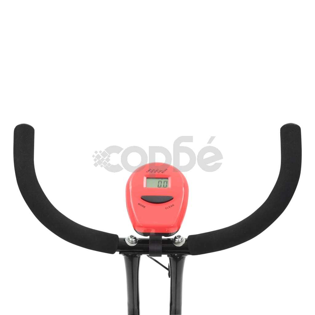 Велоергометър X-Bike, ремък за съпротивление, червен 