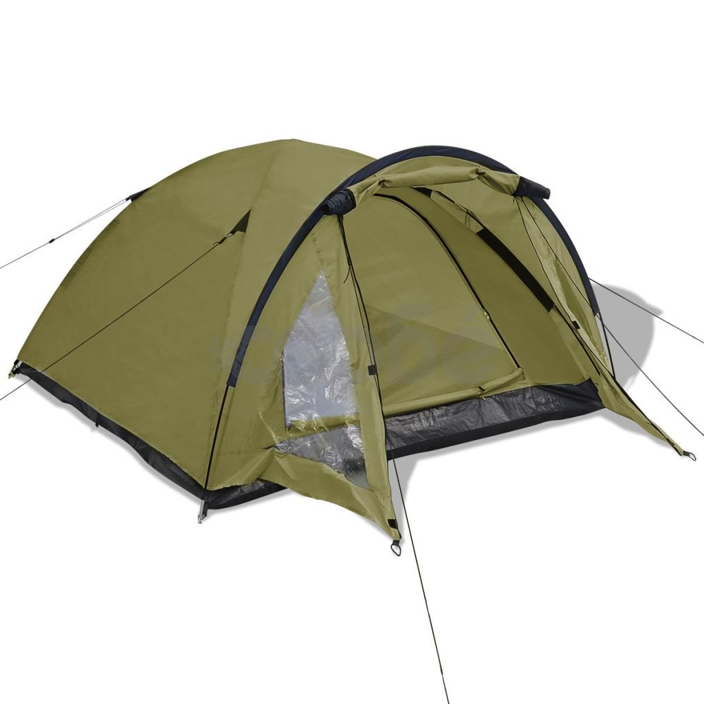 3-местна палатка, зелена