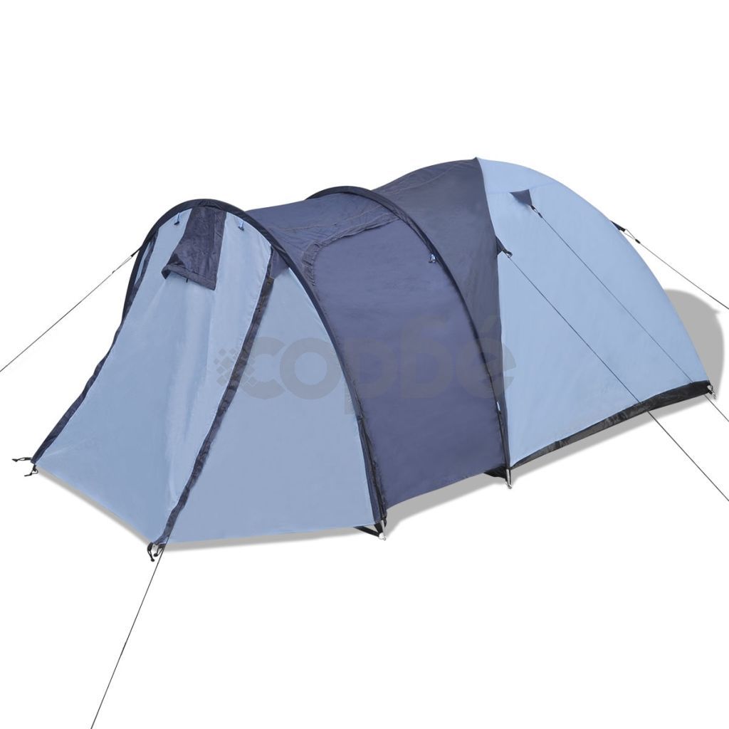 4-местна палатка, синя