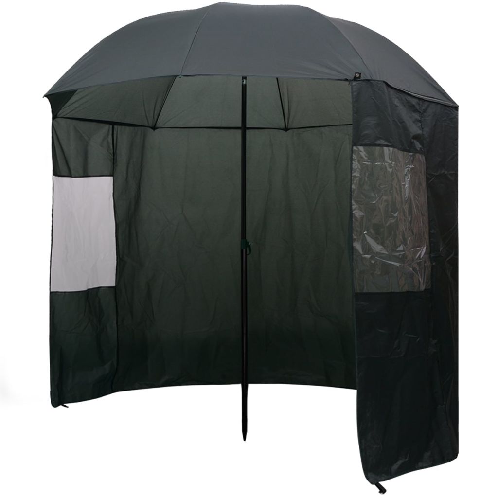 чадър за риболов 210х240 см, зелен цвят