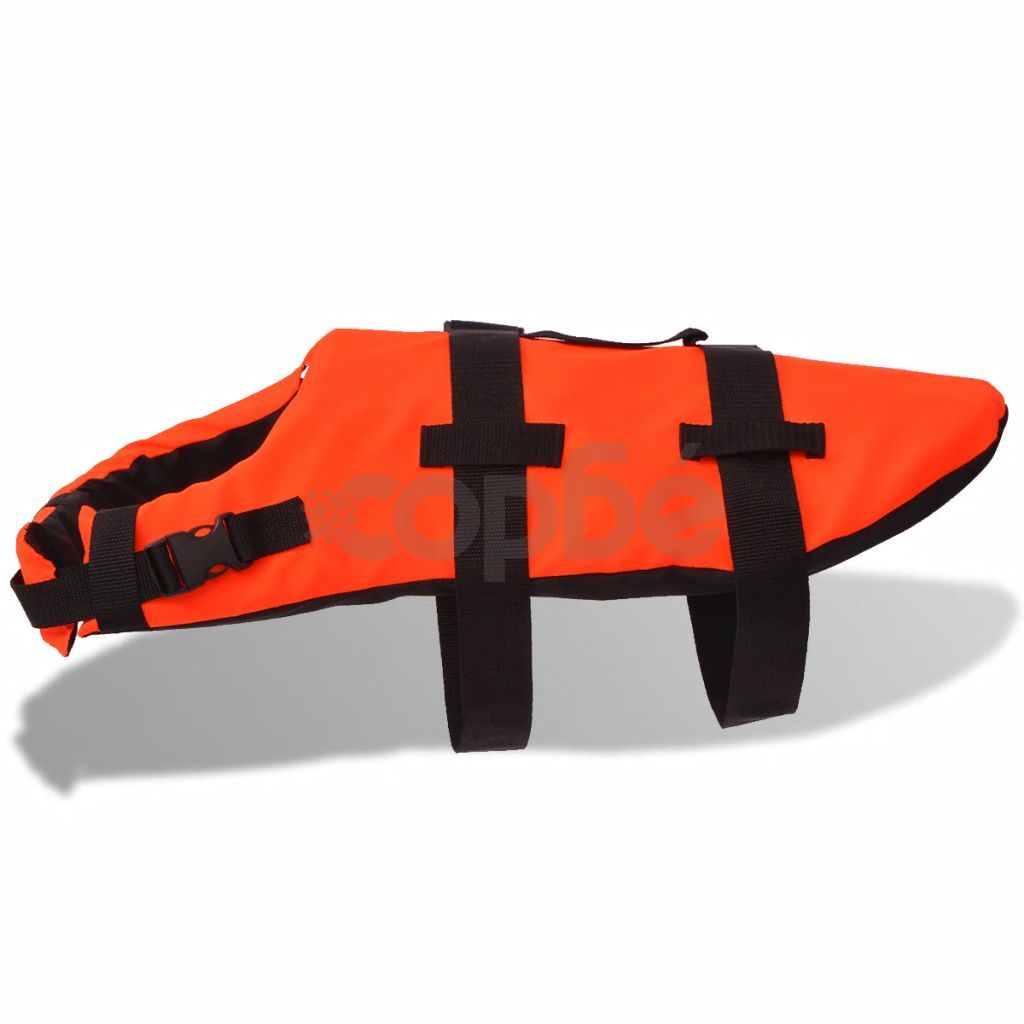 Спасителна жилетка за кучета, размер M, оранжева