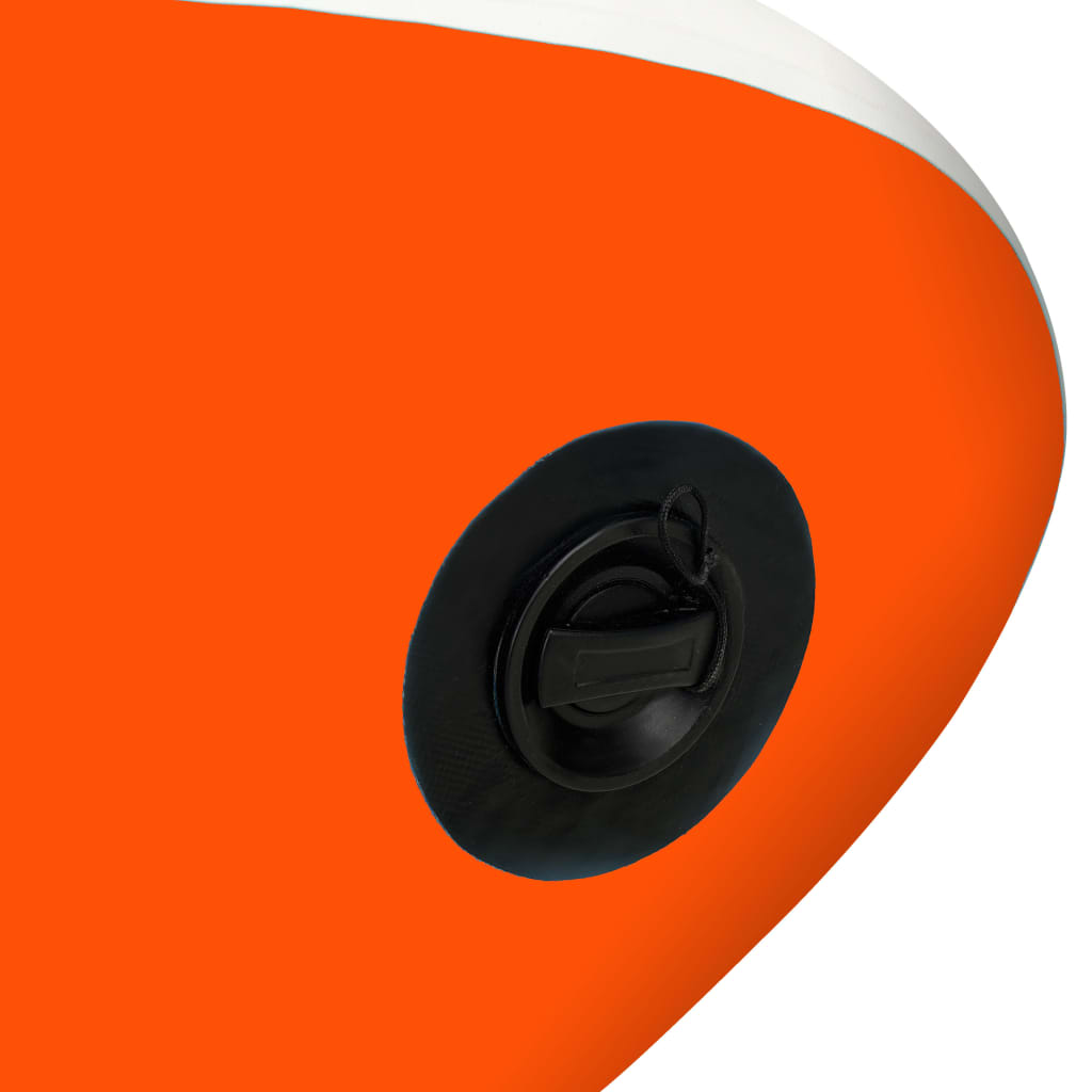 Комплект надуваем стендъп падълборд, 305x76x15 см, оранжев