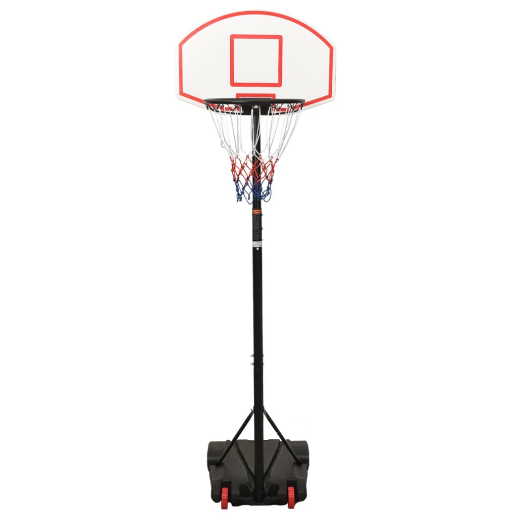 Баскетболна стойка, бяла,, 216-250 см полиетилен