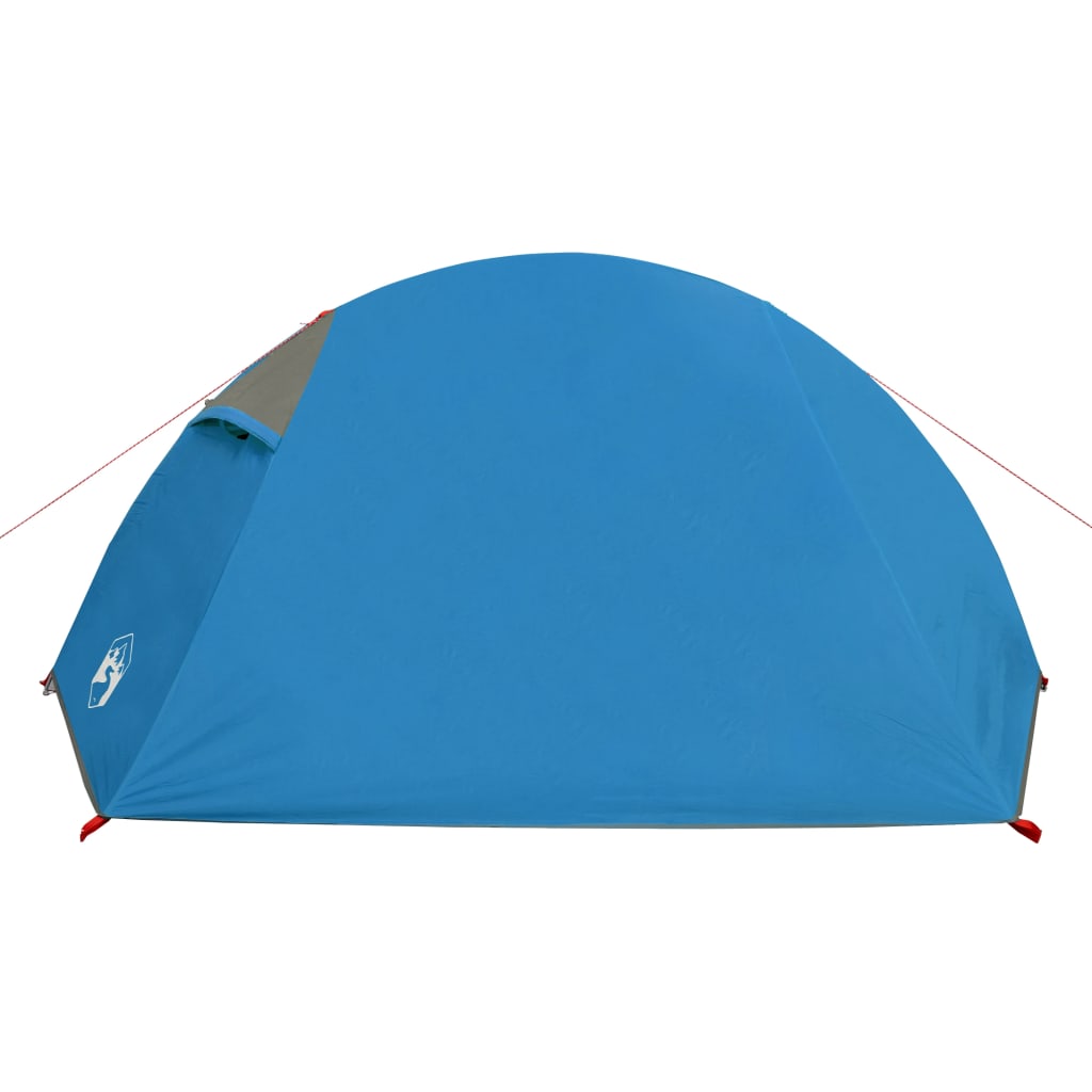 Къмпинг палатка за 2 души синя 267x154x117 см 185T тафта