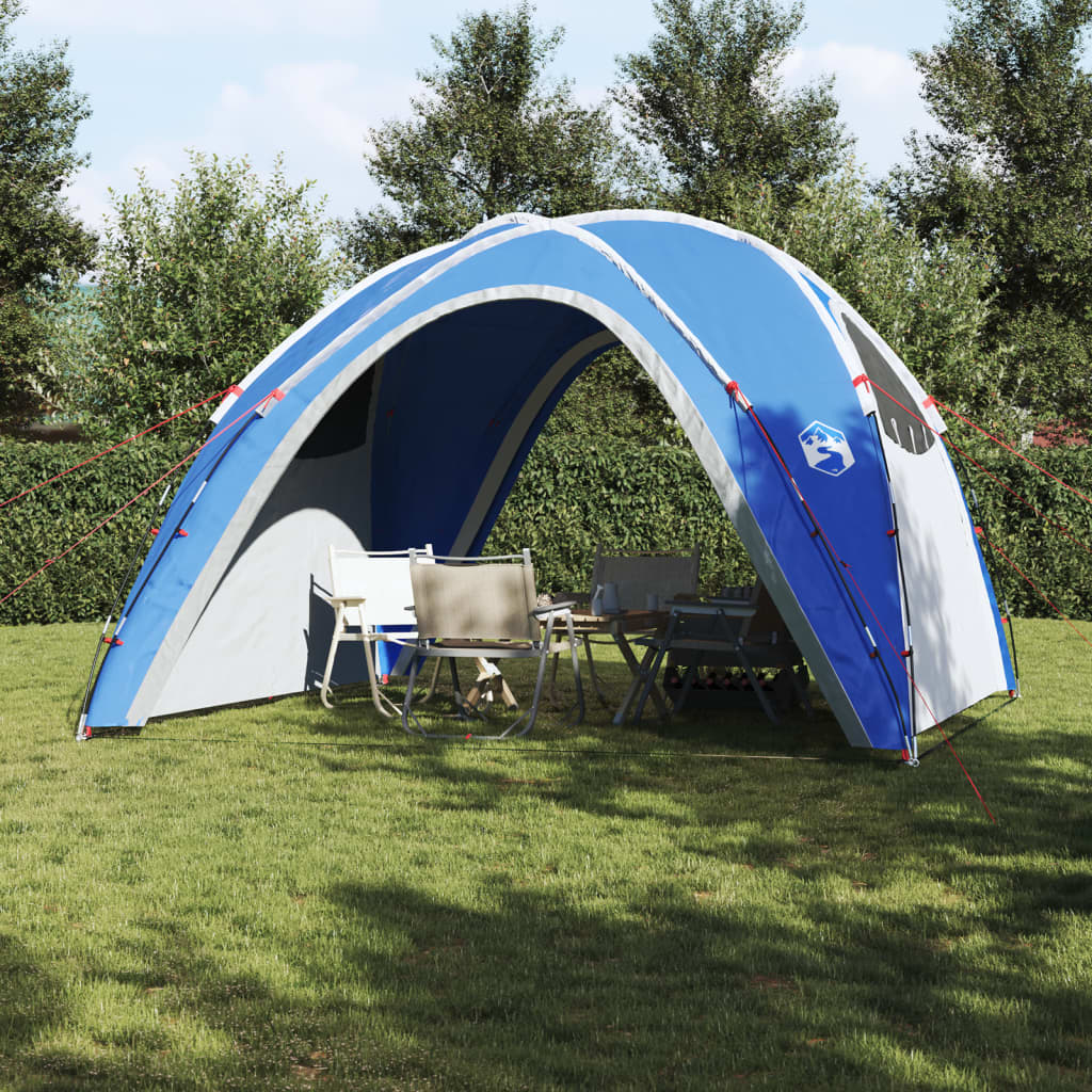 Парти палатка синя 360x360x219 см 190T тафта