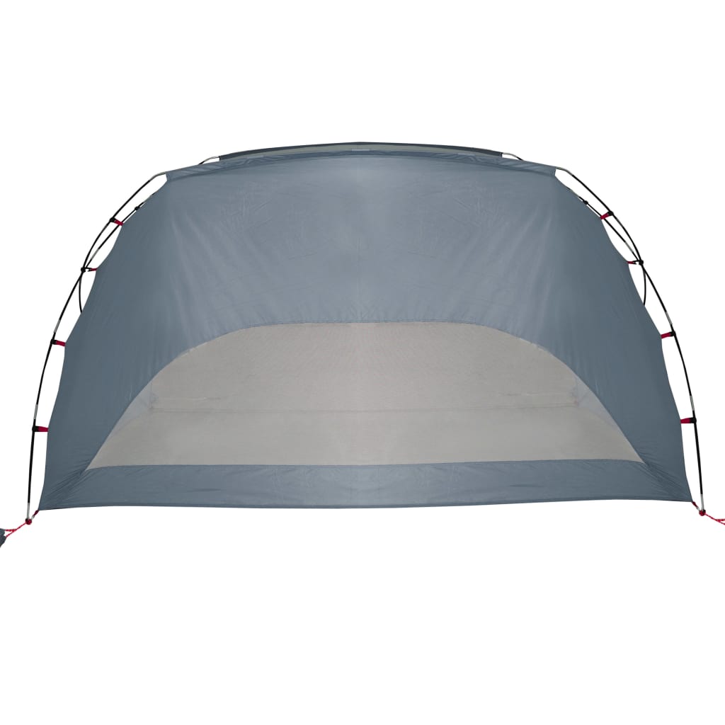 Плажна палатка сива 274x178x170/148 см 185T тафта