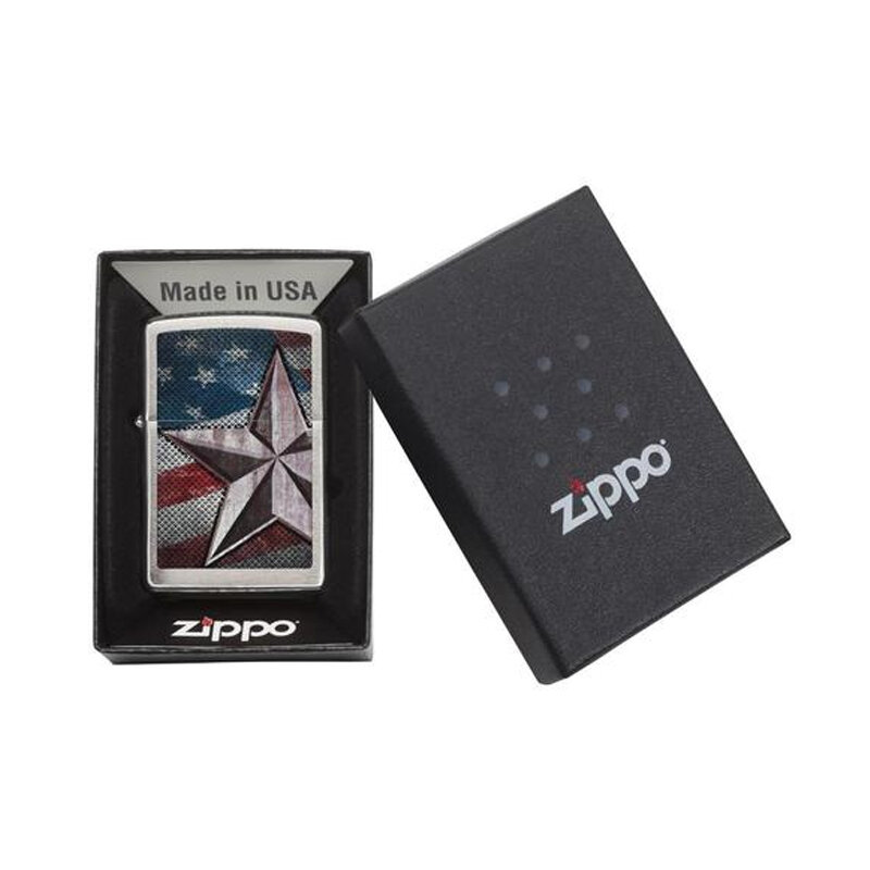 Запалка Zippo Retro Star 28653